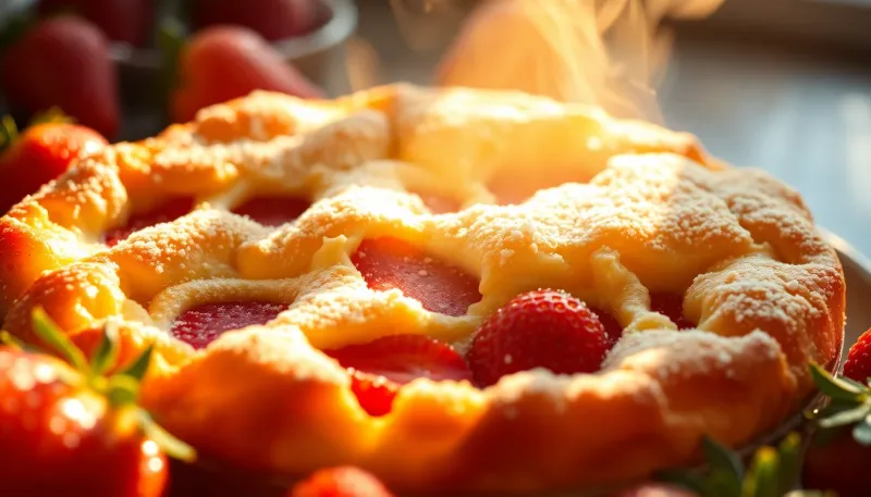 Clafoutis aux fraises : le dessert léger qui impressionne comme un chef pâtissier