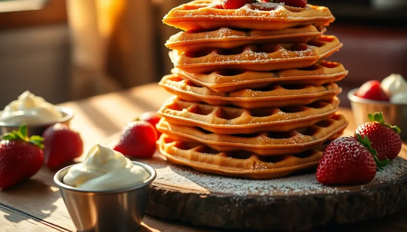 Gaufres de Bruxelles : la recette incontournable pour un goûter réussi