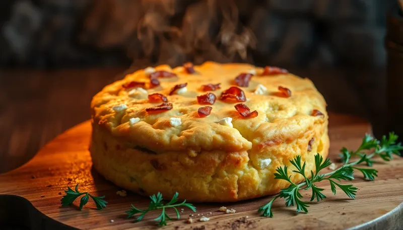 Recette de cake salé à la feta et lardons : le yaourt comme mesure